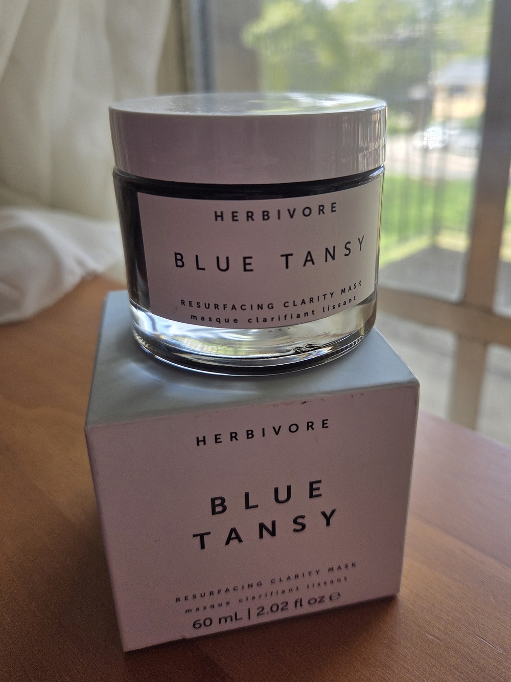Herbivore Blue Tansy Resurfacing Clarity Mask BHA and Enzyme-2.02oz